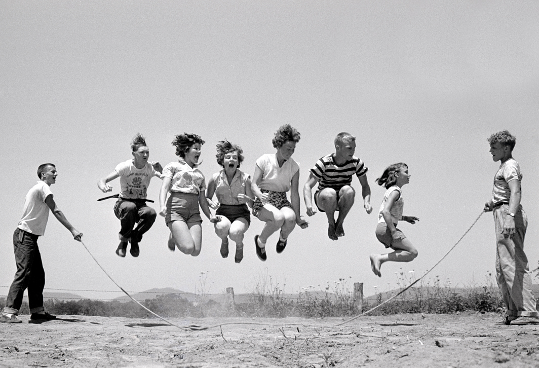 Jump Rope Camp, McMinnville Tennessee, 1953. John G. Zimmerman