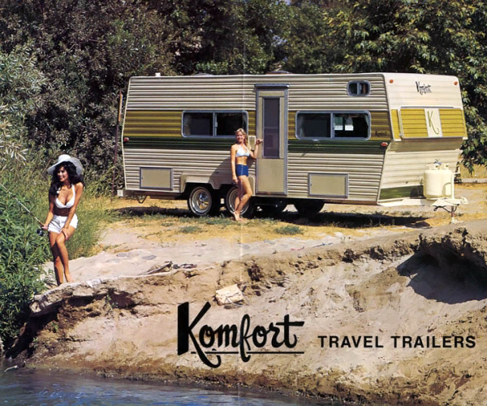 1972 komfort travel trailer