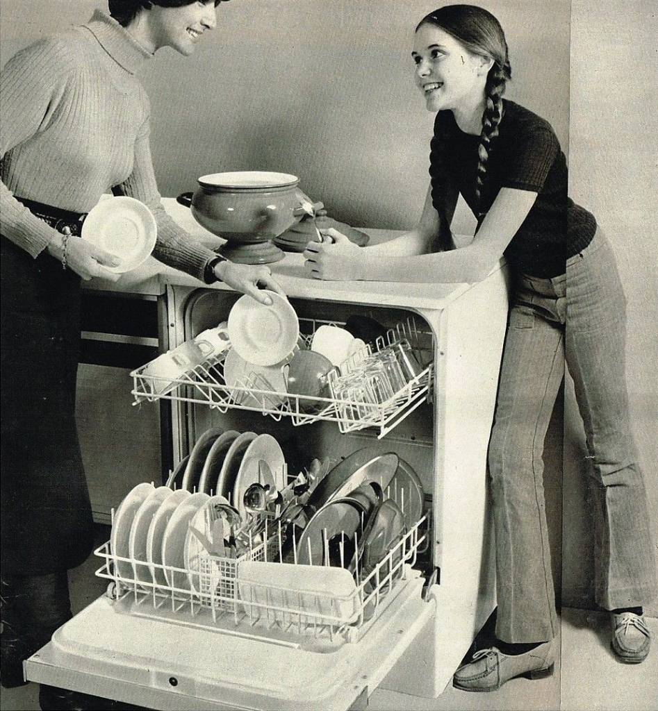 Publicité  Advertising 1973  Lave vaisselle BRANDT . 