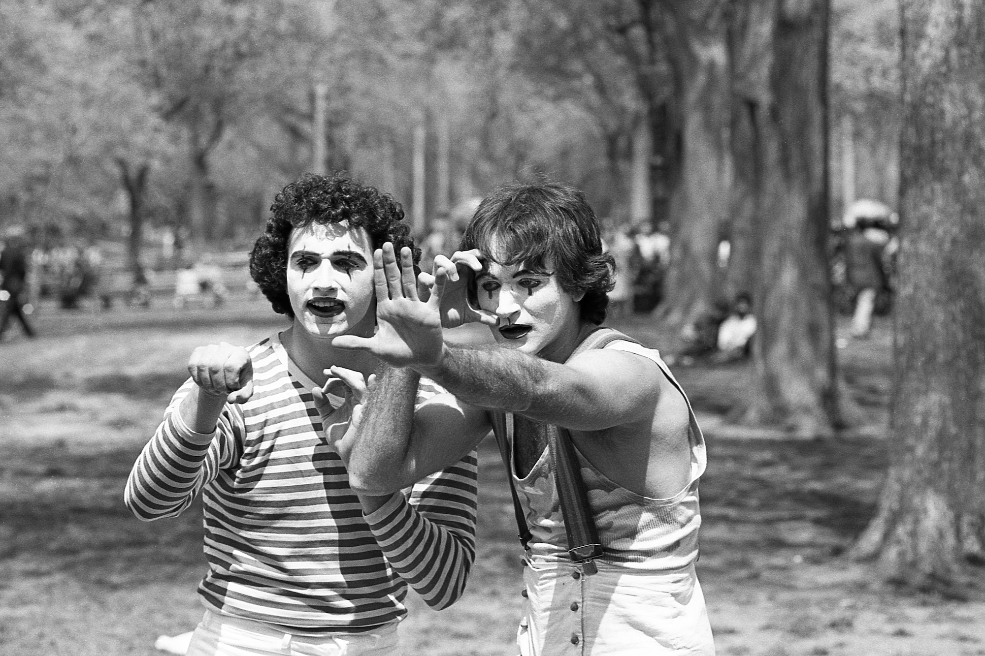 Robin Williams Central Park New York 1974