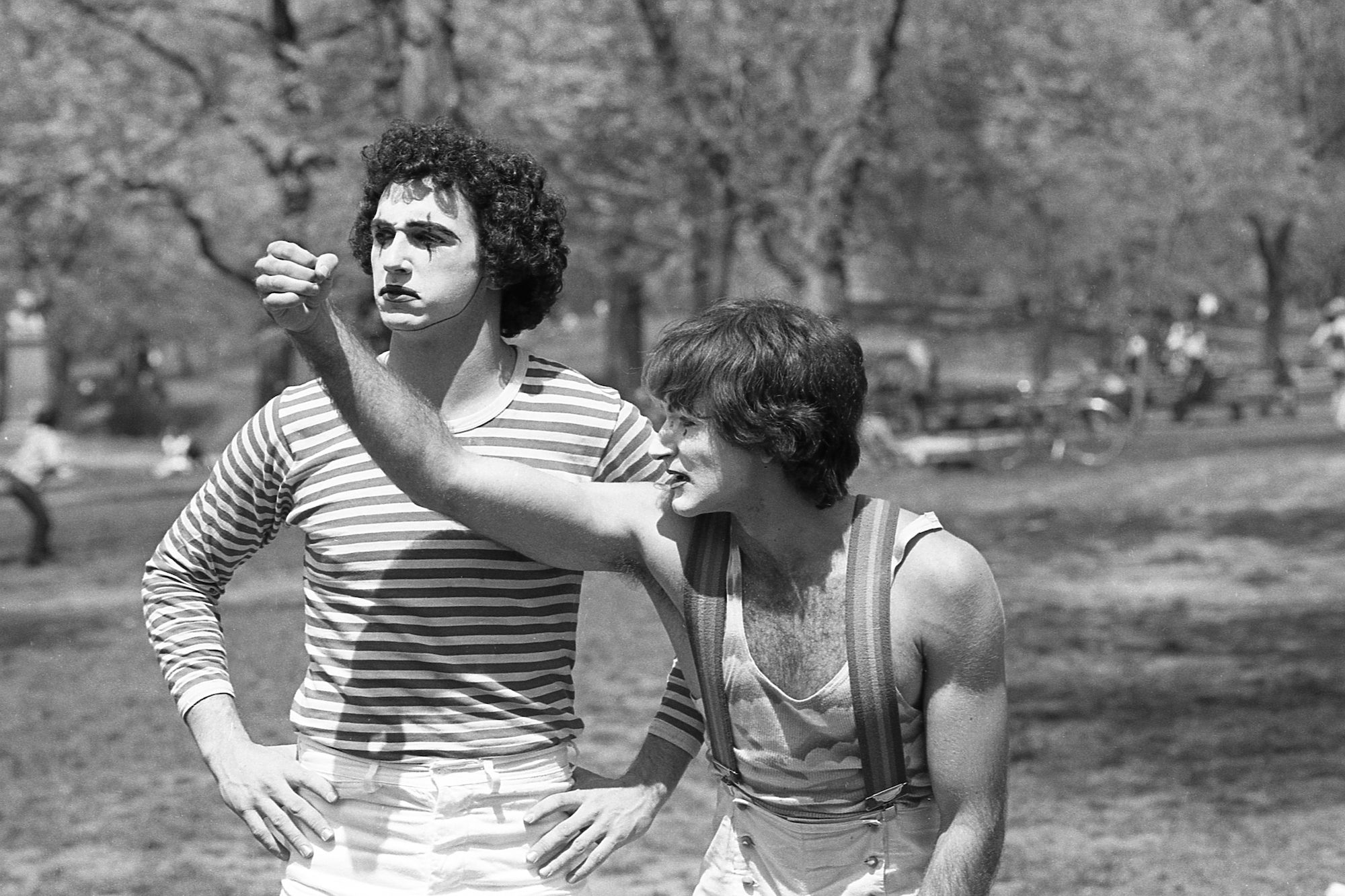 Robin Williams Central Park New York 1974