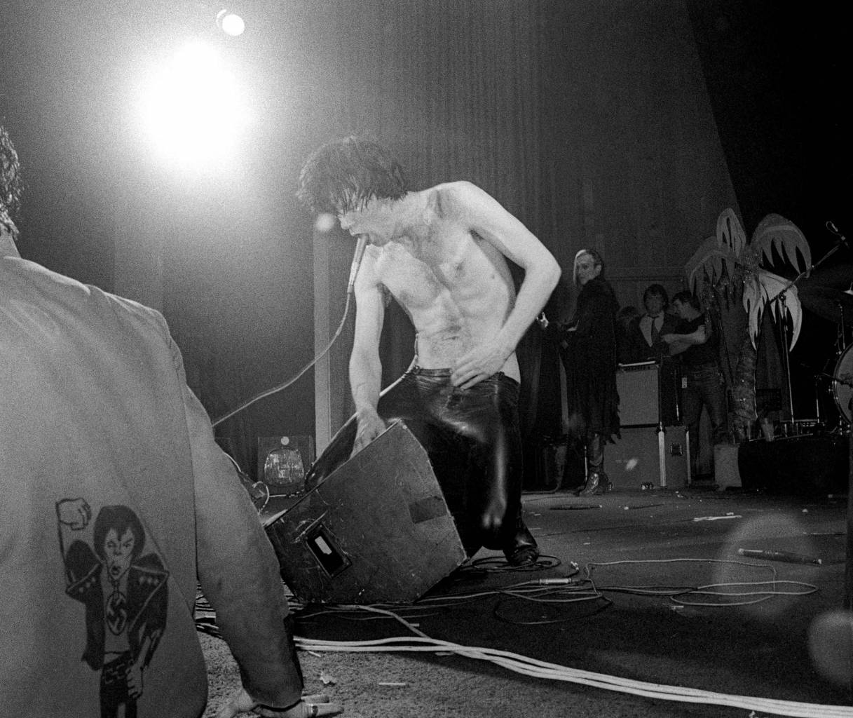 The Cramps - Lux Interior. 1970s. Napa Hospital