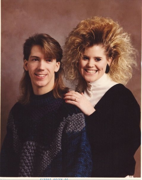 1980s big hair