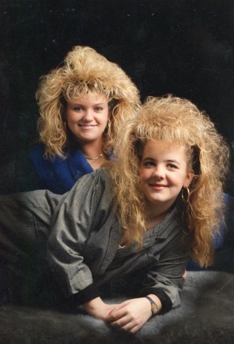 1980s big hair 