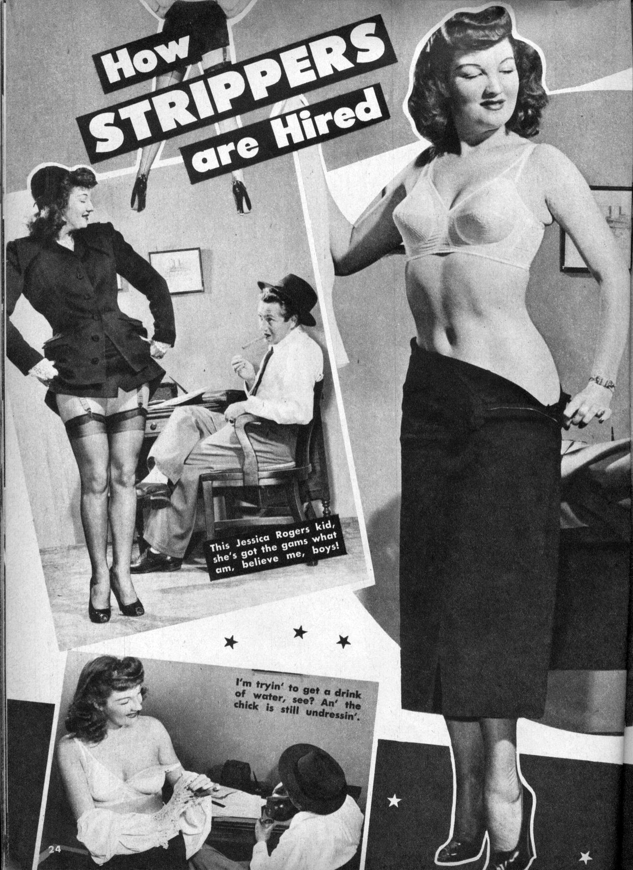 1940s Mature Porn - Eyeful Magazine - April 1949 - Flashbak