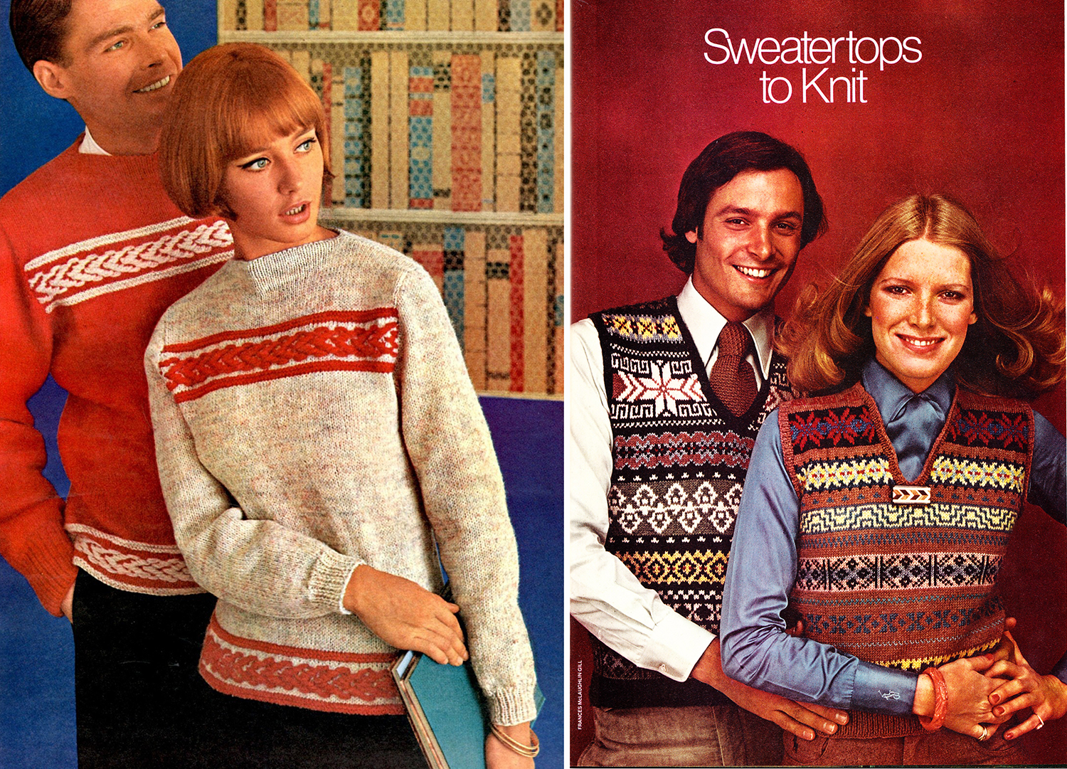 Sweaters from the 70s