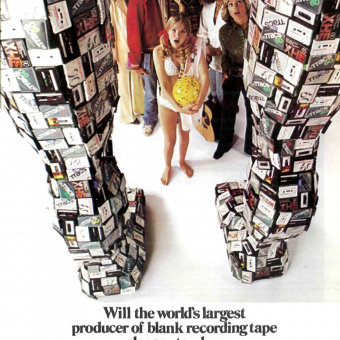 Cassette Tape Advertising of the 1960s-1980s
