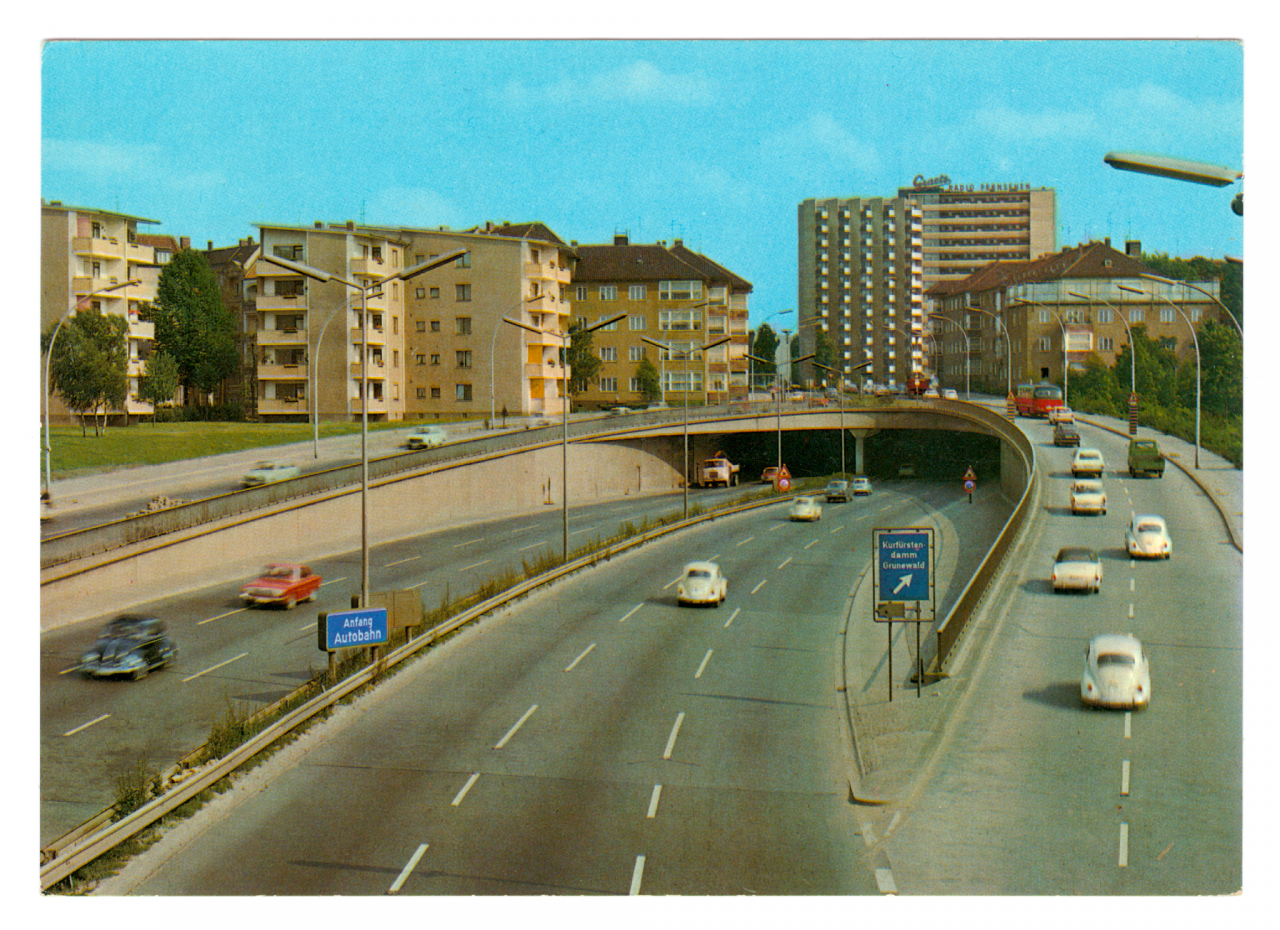Berlin autobahn c.1965
