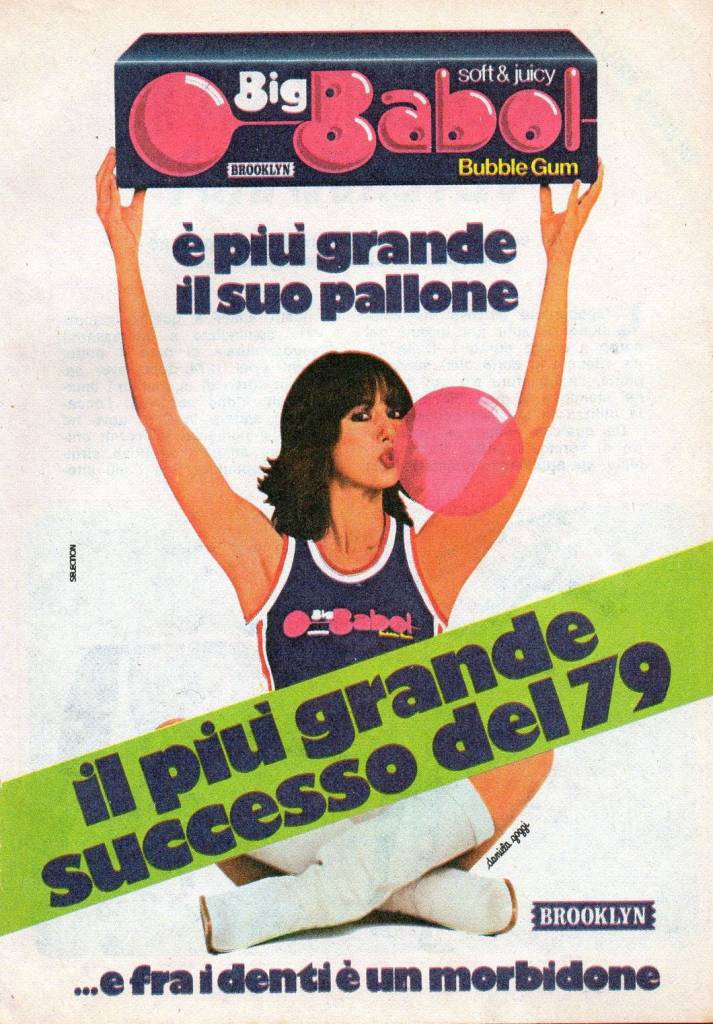 italian vintage food advertisement