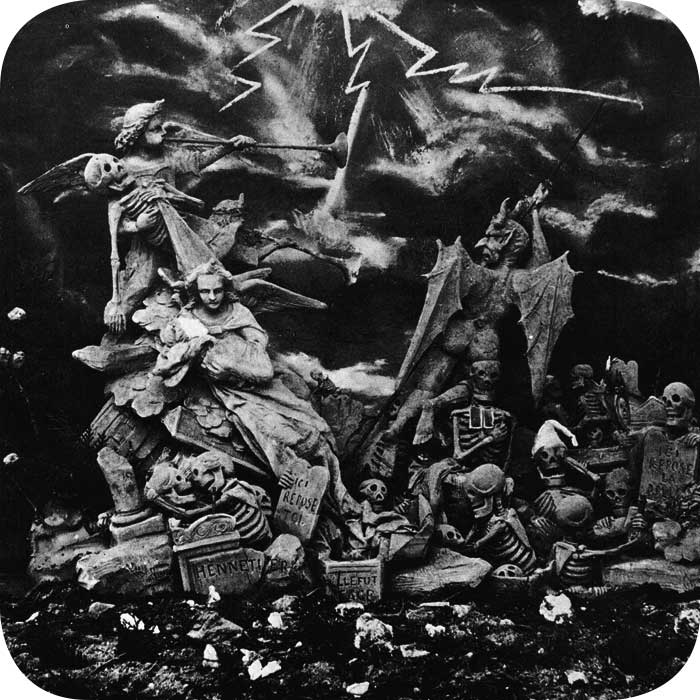stereoscope 1860s satan