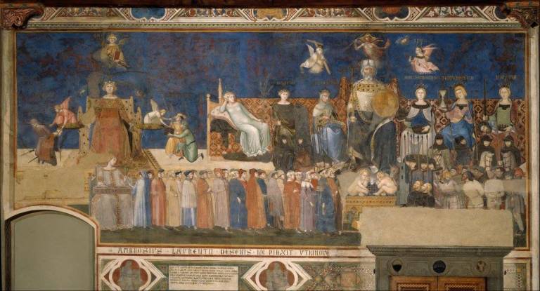 Lorenzetti S Allegory Of Good And Bad Government A Revolutionary   Lorenzetti’s Allegory Of Good And Bad Government 9 768x415 