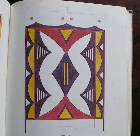 Annotated Sioux Dakota design