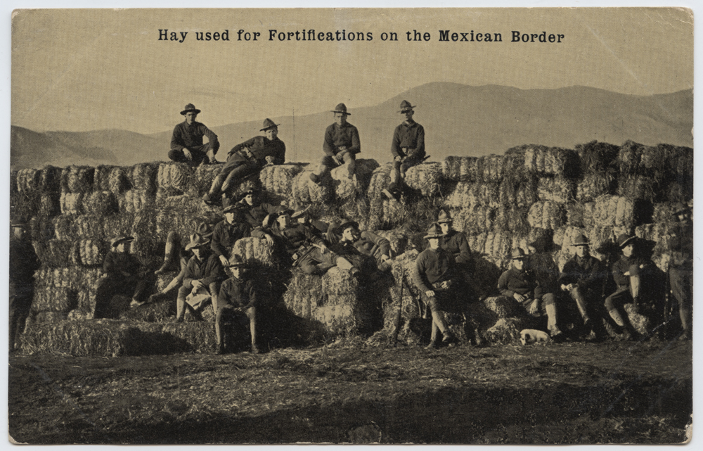 Title: Hay used for Fortifications on the Mexican Border Creator: Unknown Contributors: H.H. Stratton, Chattanooga, Tenn. (publisher) Date: ca. 1910-1915