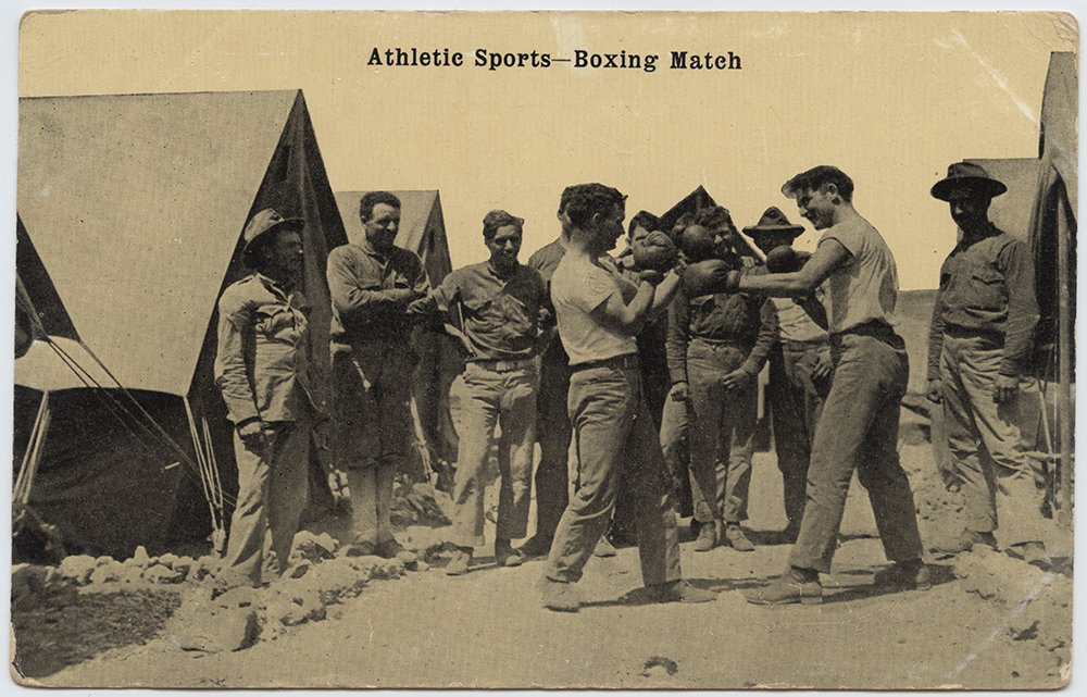 Title: Athletic Sports - Boxing Match Creator: Unknown Contributors: H.H. Stratton, Chattanooga, Tenn. (publisher) Date: ca. 1910-1915