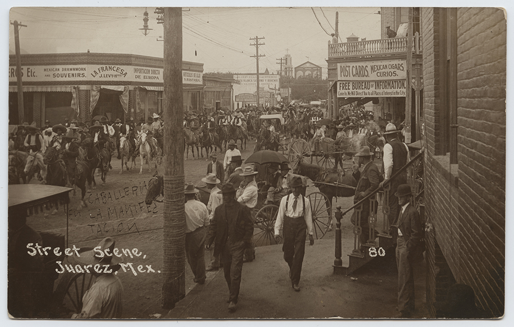 Title: Street Scene, Juarez, Mex. Creator: Unknown Date: ca.1 910-1919