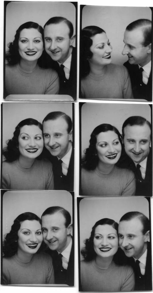 Le photographe Willy Michel et Rosita Montenegro, danseuse. Le 14 septembre 1939