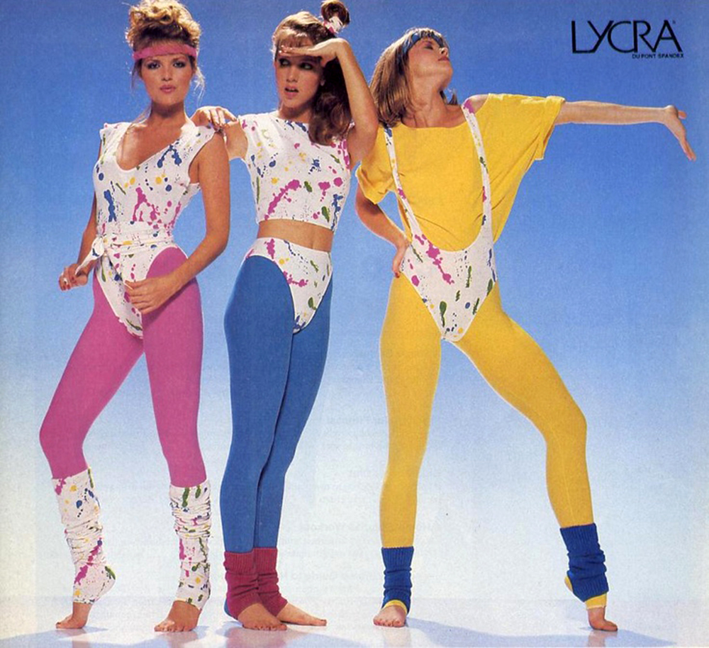 Legwarmers & Lycra Leotards: Totally Rad Aerobics Fashions of the 80s -...