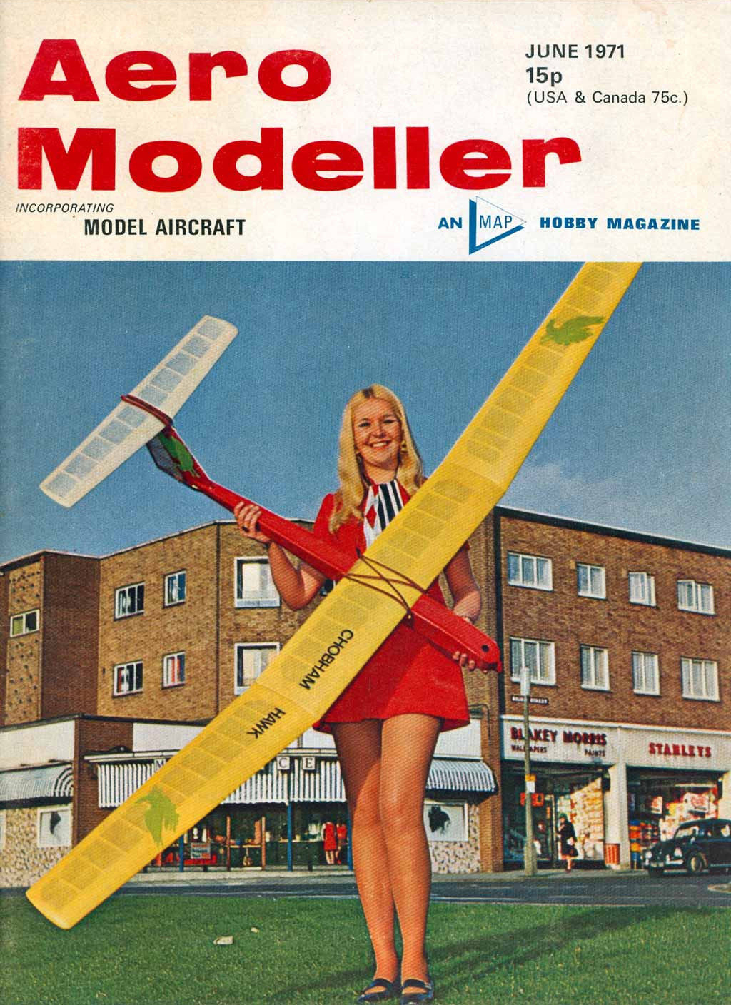 Cover Girls of Model Airplane Magazines of the 1960s1990s