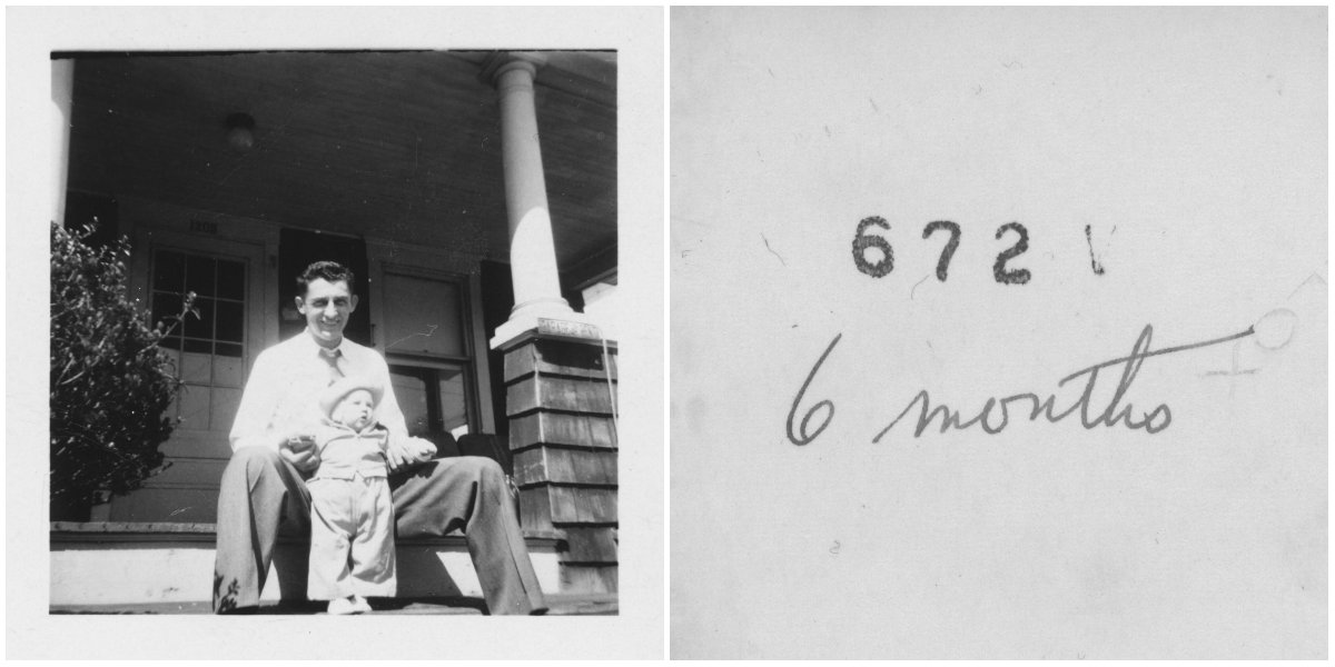 ted polhemus family album snapshots neptune new jersey 1948 1949