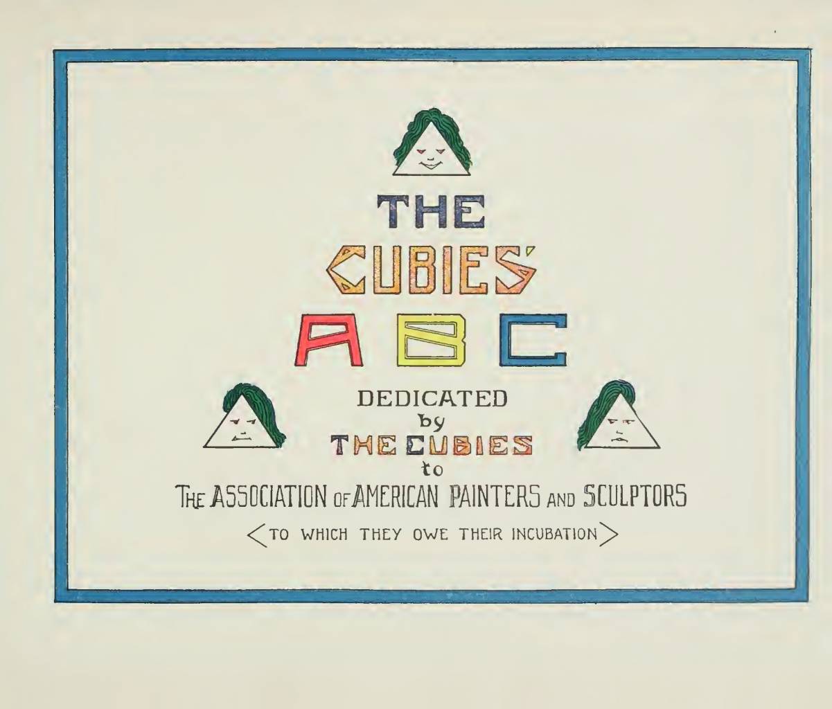 The Cubies ABC , Earl Harvey Lyall , Mary Mills Lyall 