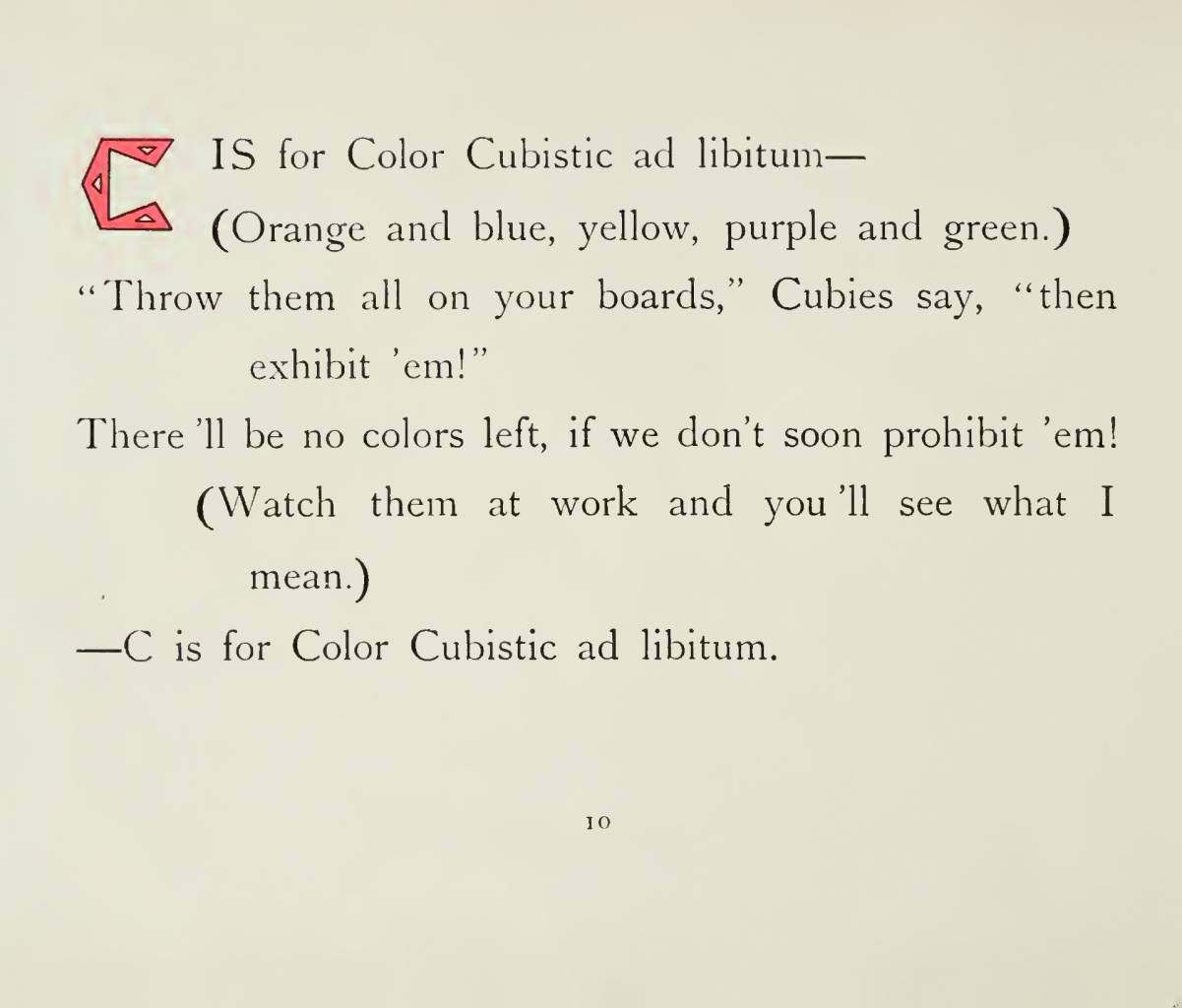 The Cubies ABC , Earl Harvey Lyall , Mary Mills Lyall 