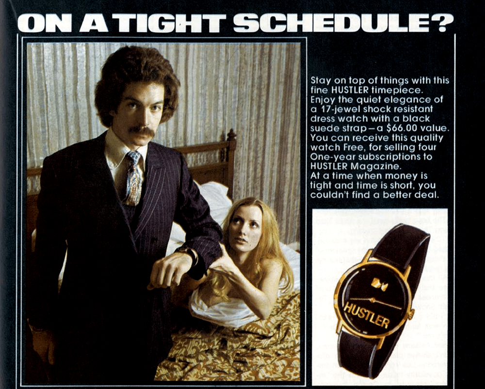 70s Hustler Vintage Porn - 3 Tacky & Unseemly Watches from the Sleazy 1970s - Flashbak