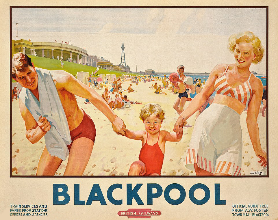 Blackpool 1949 poster