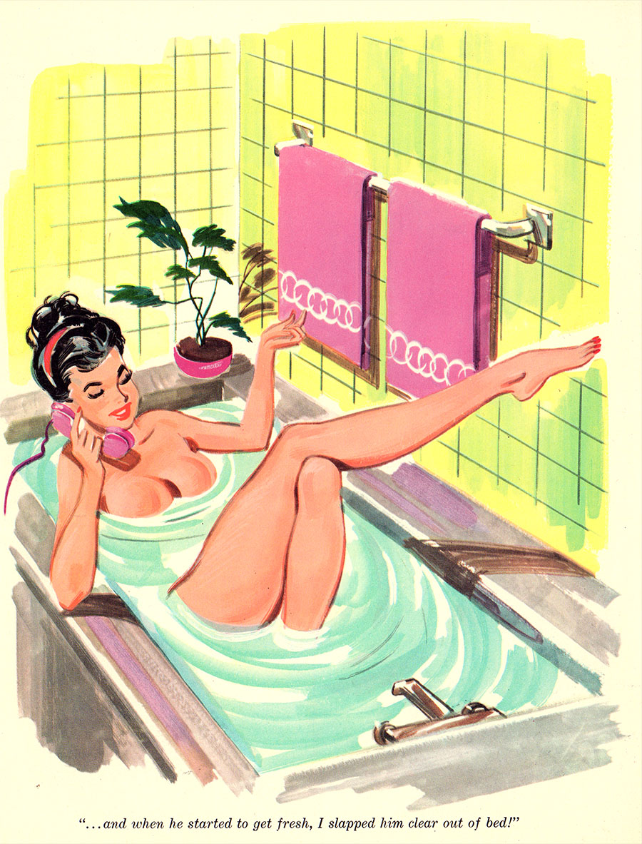 Men Misbehaving in Mid-Century Adult Magazine Cartoons ...