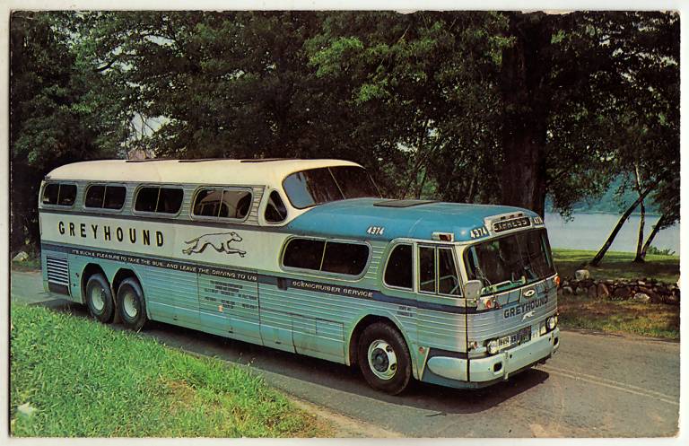 Postcards Of The 'Streamline Moderne' Greyhound Terminals - Flashbak