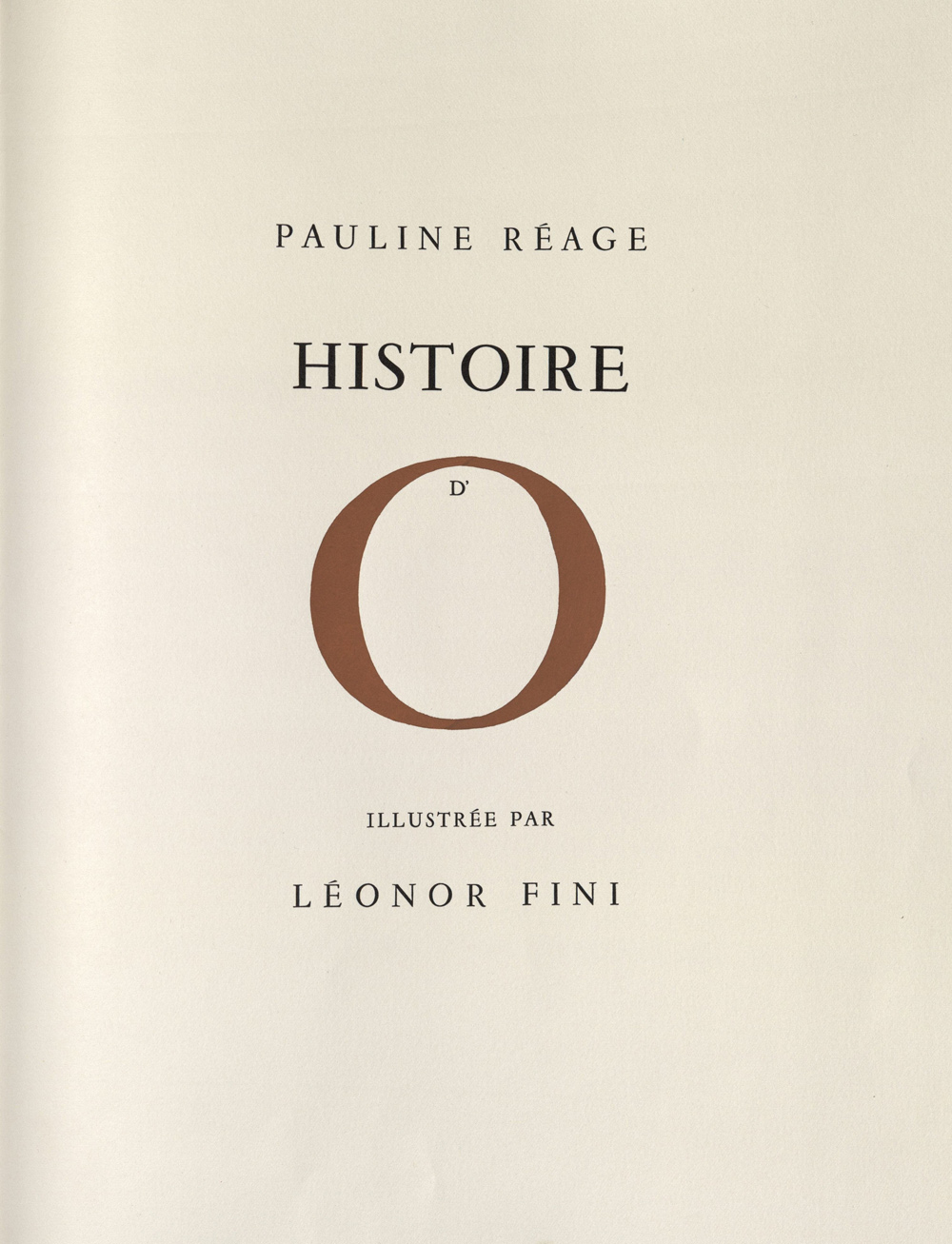 Histoire d'O Story of O Pauline Réage