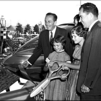 Richard Nixon In Disneyland (1955)