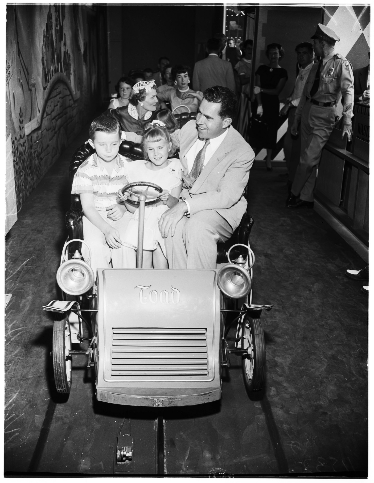 Richard Nixon In Disneyland (1955)