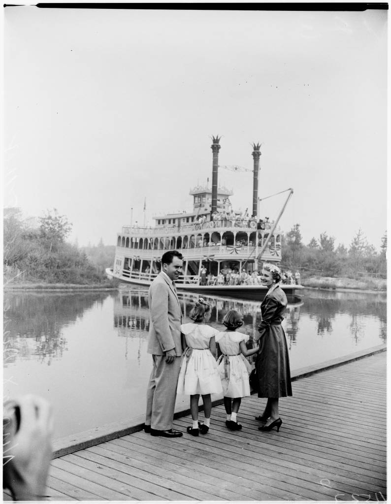 Richard Nixon In Disneyland (1955)