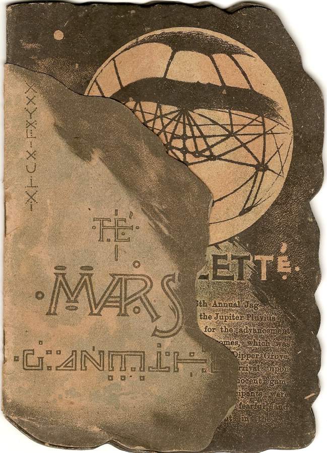 The Mars Gazette front page arlington peptonoids