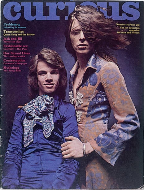 David Bowie Wears A Dress On The Cover Of 1970 Sex Magazine Curious Flashbak 