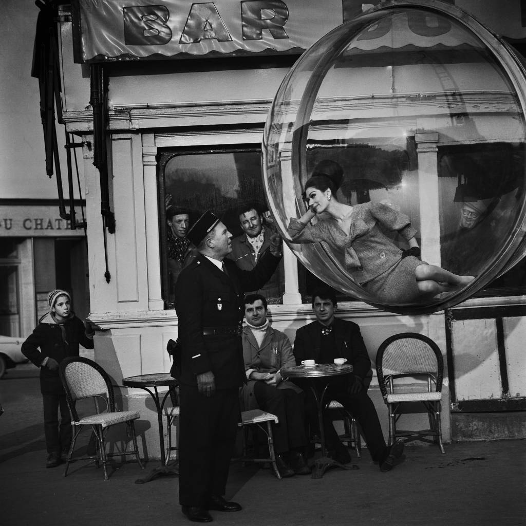 Simone d’Aillencourt Paris Bubble 1960s fashion