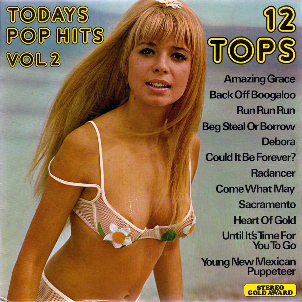 Bikinis on Record 35 Album Cover Beach Girls of the 1960s-1980s