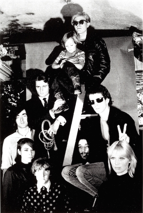 ndy Warhol, The Velvet Underground, Nico’s son Ari Delon, Mary Woronov, and Gerard Malanga, 1966