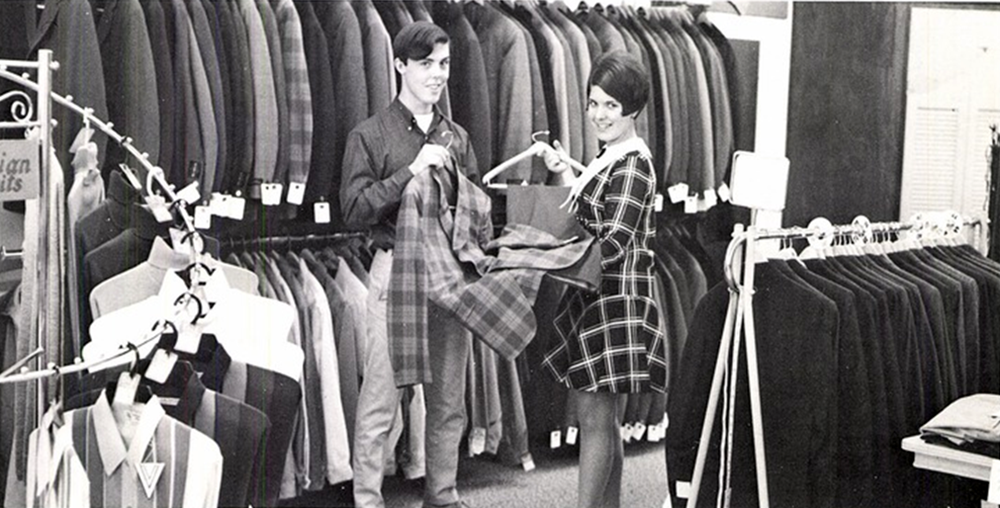 1960 Fashion by Year, Mens and Womens Clothing