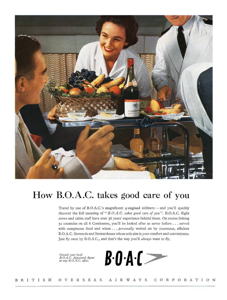 1956 BOAC ad