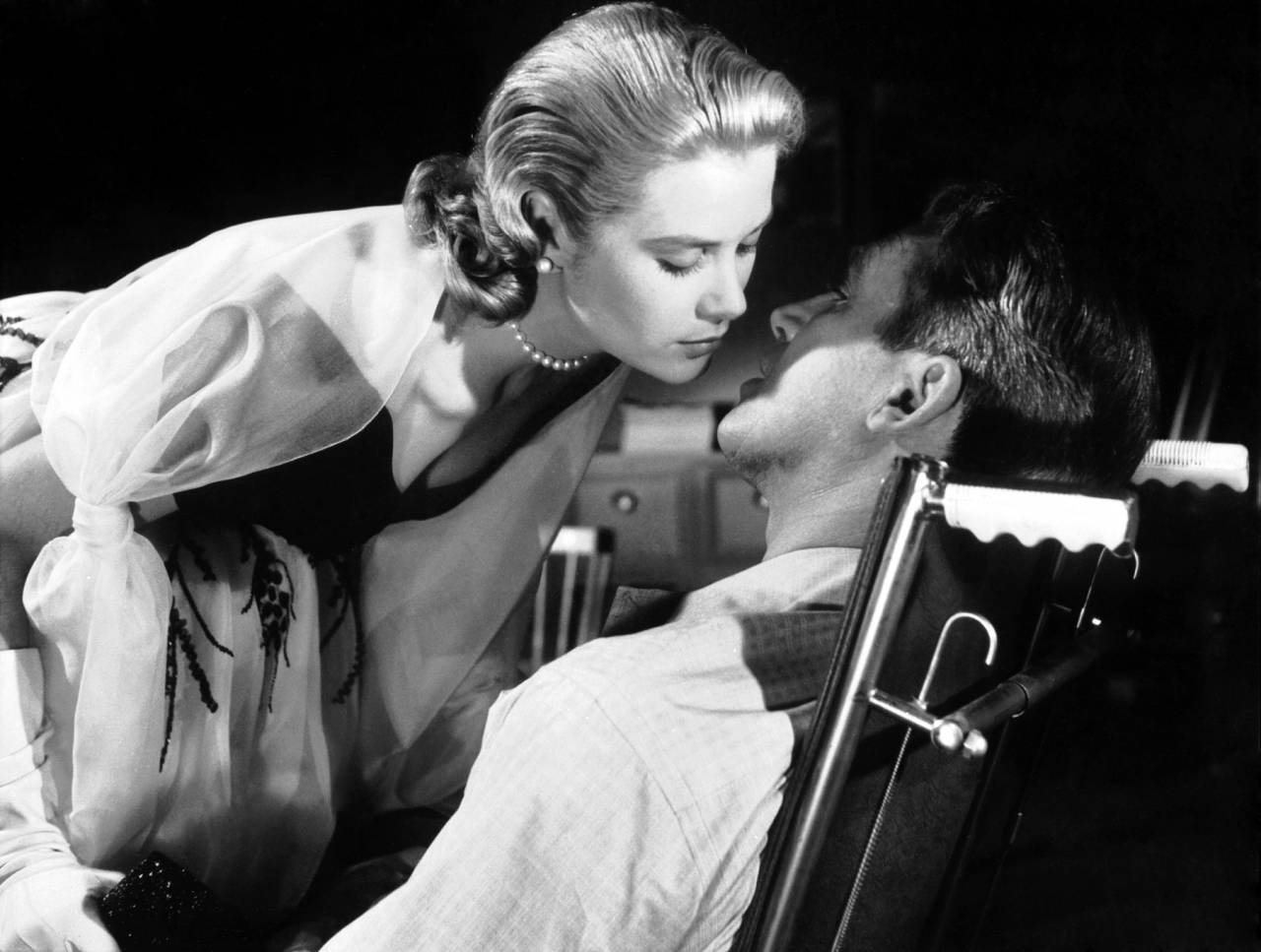 James Stewart - Rear Window - & Grace Kelly