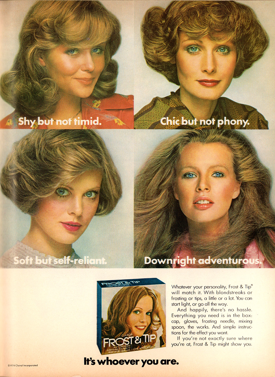 Frosted, Sprayed and Feathered: 20 Hair Product Ads from the 1970s ...