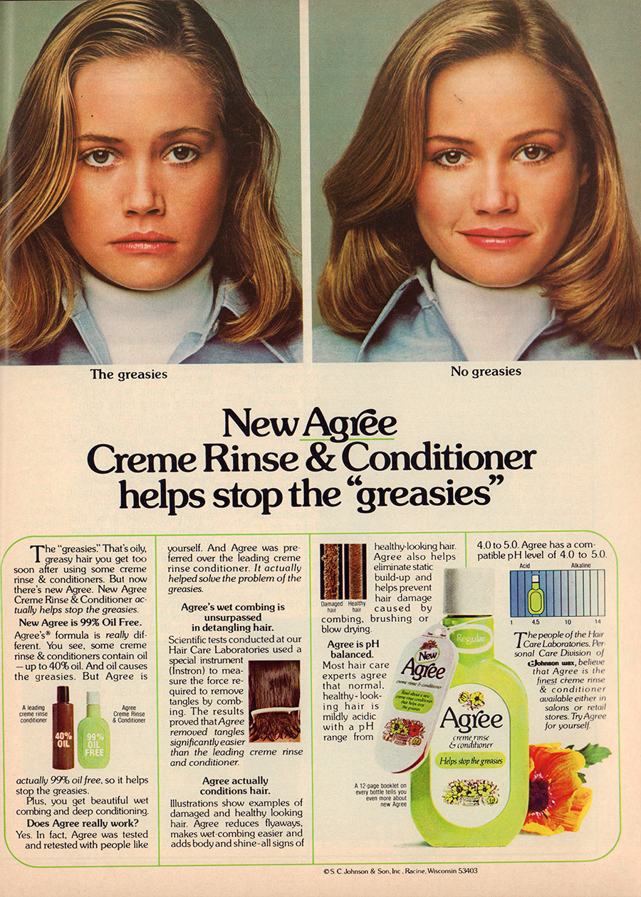Frosted, Sprayed and Feathered: 20 Hair Product Ads from the 1970s -  Flashbak