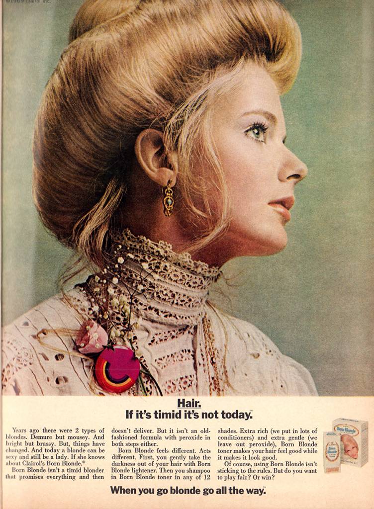 Frosted, Sprayed and Feathered: 20 Hair Product Ads from the 1970s ...