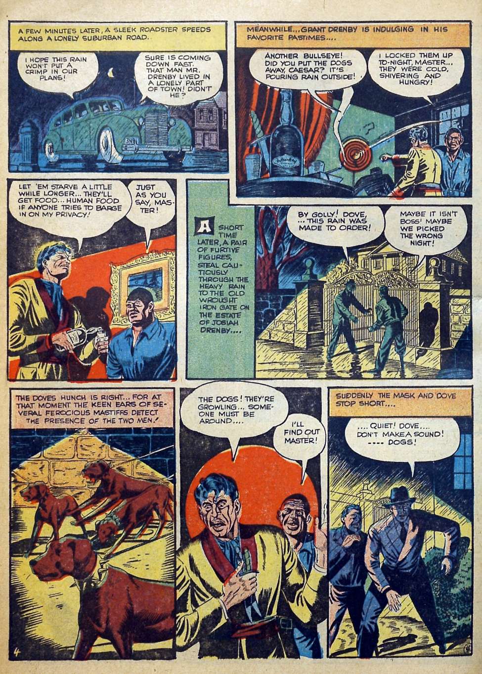 Suspense Comics #3 from 1944 1 Nazi comic