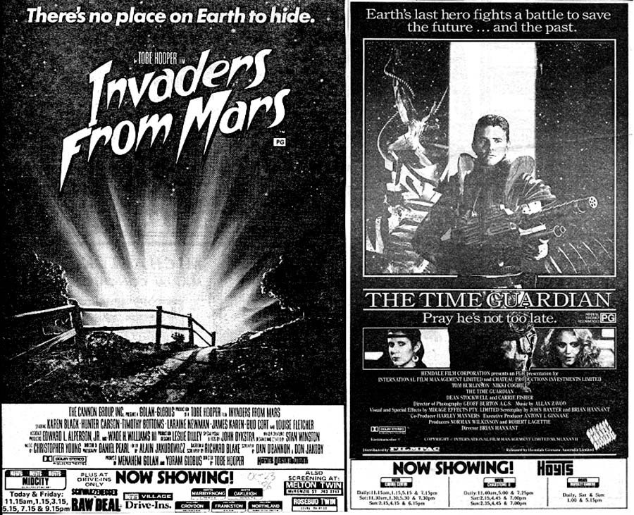 invaders from mars oct 3 1986