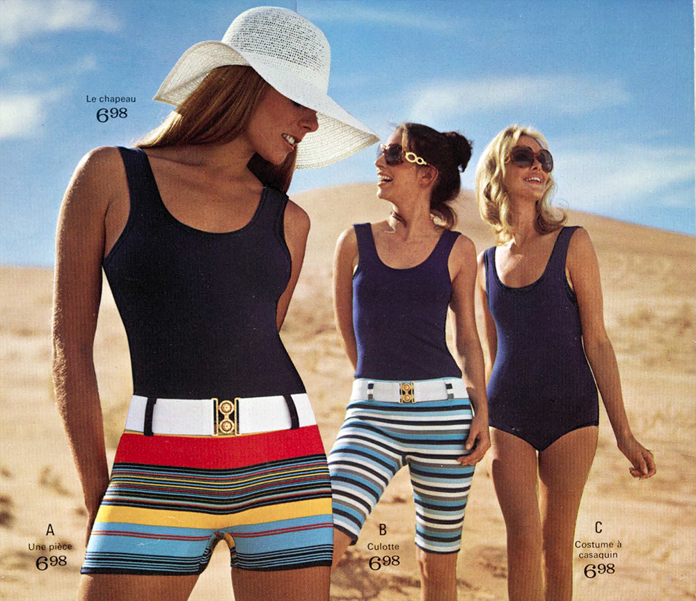 Part of the Trend Swimwear company Summer 1971 collection