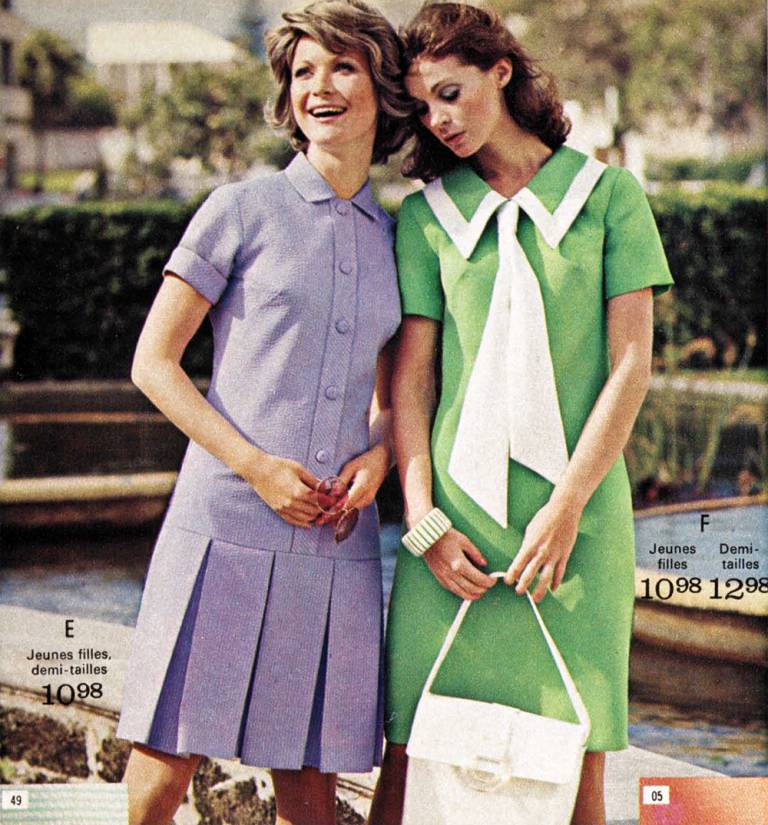 Eaton's Spring-Summer 1971 Catalog - Ladies' Fashions - Flashbak