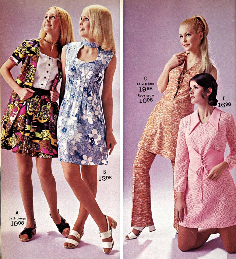 Eaton's Spring-Summer 1971 Catalog - Ladies' Fashions - Flashbak