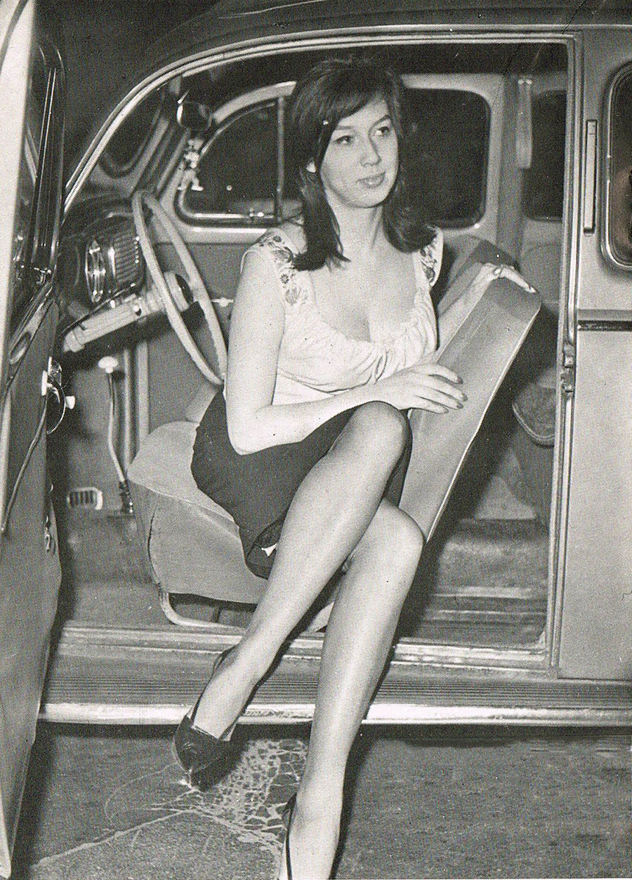 Get a glimpse of the past with these vintage upskirt photos